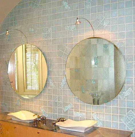 Wall tile installation, Austin