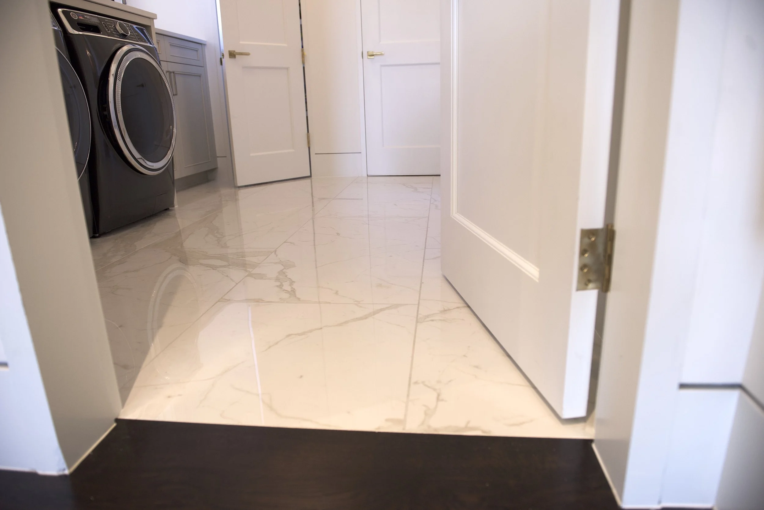 Laundry room tile, Austin