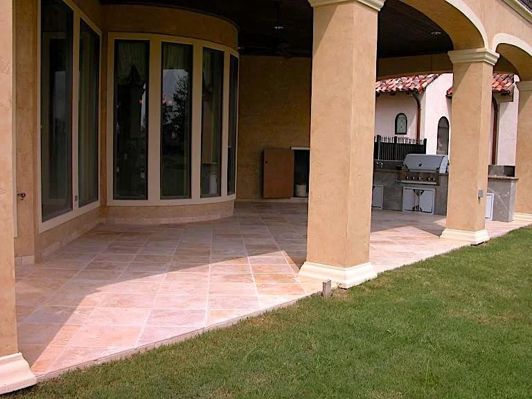 Patio tile, Austin